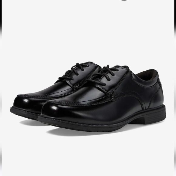 Nunn Bush Bourbon Street Moc Toe Oxford with KORE Slip Resistan Comfort - Picture 1 of 5